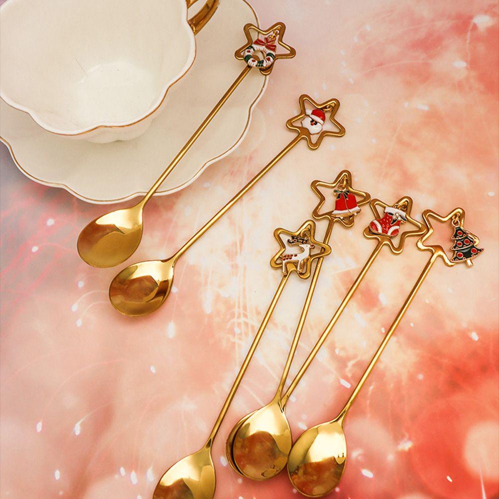 Set 6 Nĩa Ăn Trái Cây Bằng Thép Không Gỉ