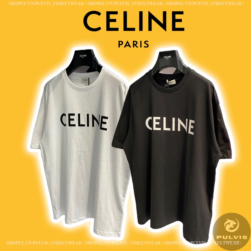 ⚡️[Mirror Quality] - Áo Tee CELlNE Logo-Print Cotton-Jersey T-Shirt, Áo phông CELlNE cao cấp full tag túi