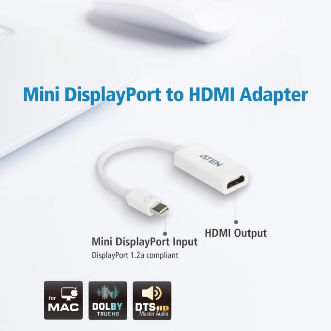Đầu Chuyển Đổi Mini Aten Vc980 Sang Hdmi Cho Mac / Mini Pc | BigBuy360 - bigbuy360.vn