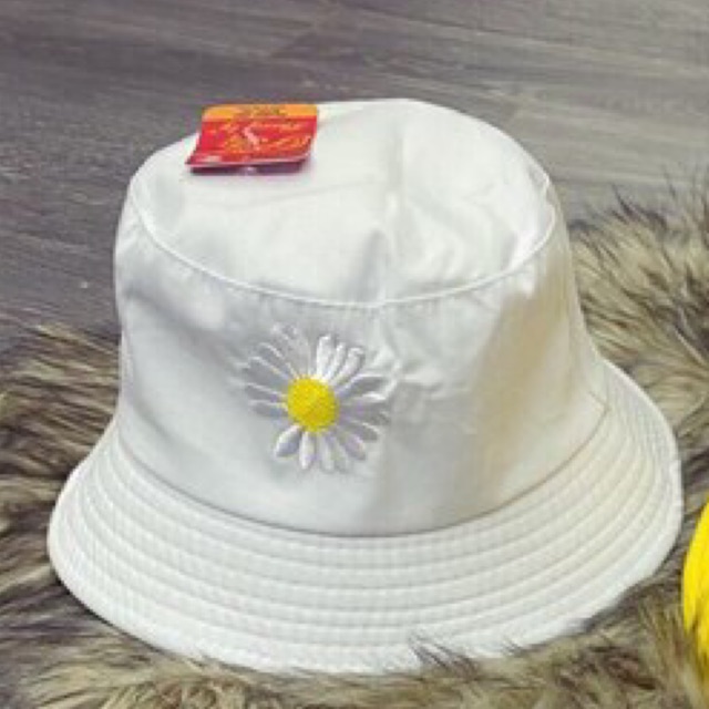 FREESHIP 50K - Mũ Thêu Hoa Cúc Unisex Nam, Nữ