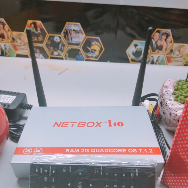 [Mã 157ELSALE hoàn 7% đơn 300K] Tivi box netbox i10