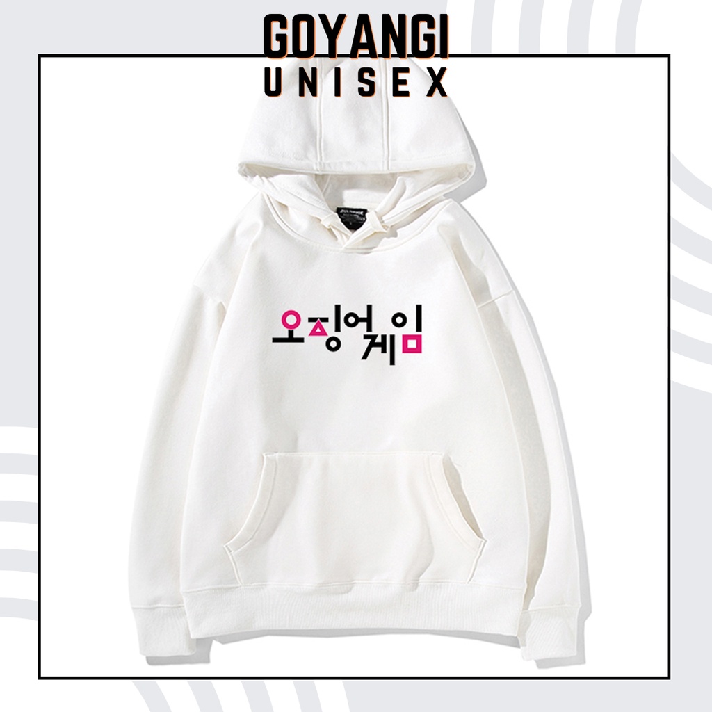 Áo Hoodie GYG Unisex Squid Game 1 Form Rộng Oversize Phong Cách Hàn Quốc