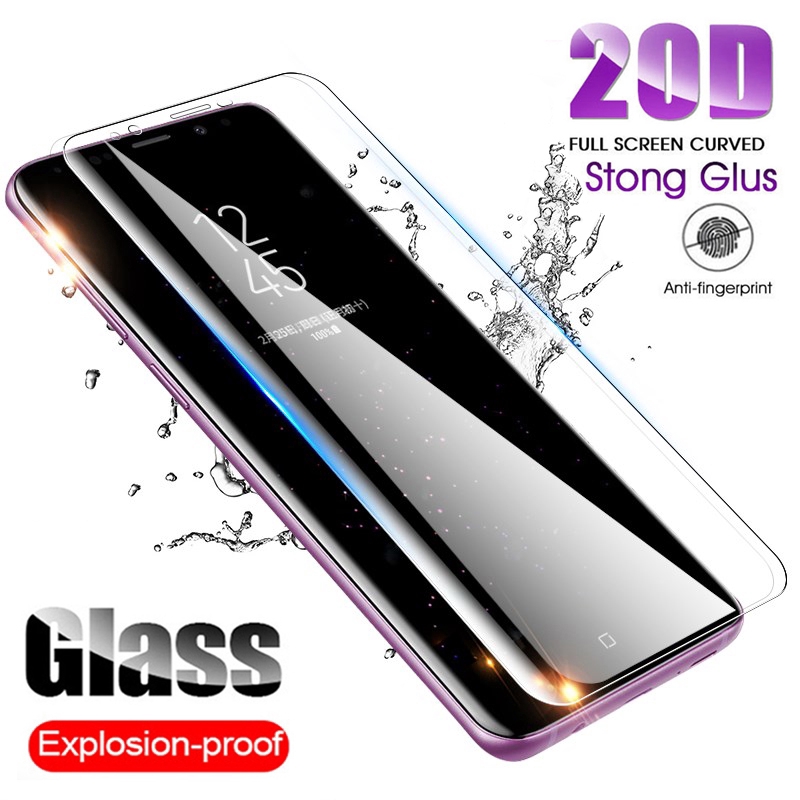 3D Kính Cường lực Full Màn Cho Samsung Galaxy S8 S9 S10 S20 S21 S22 Ultra Note 8 9 10 20
