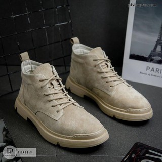 [FREESHIP] Giày Sneaker Nam - Giày da Lộn Cao Cổ - Thời Trang Cao Cấp GD1191 SneakerNam