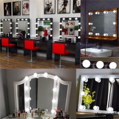 Bộ 10 đèn LED dùng để trang trí gương chuyên nghiệp | BigBuy360 - bigbuy360.vn