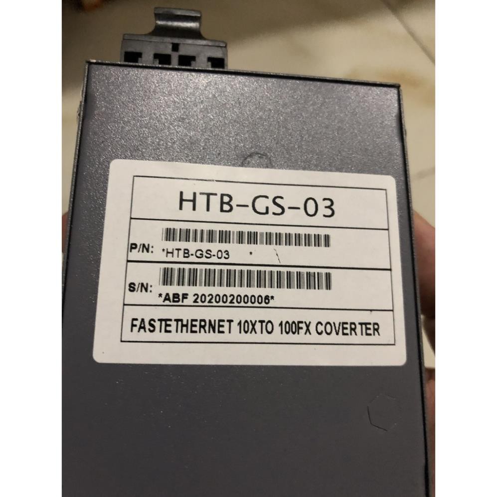 Chuyển đổi quang Netlink Converter HTB GS-03 10/100/1000M 2 cổng