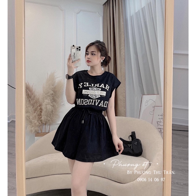 SET ĐÙI ỐNG RỘNG - QUẦN GIẢ VÁY | BigBuy360 - bigbuy360.vn