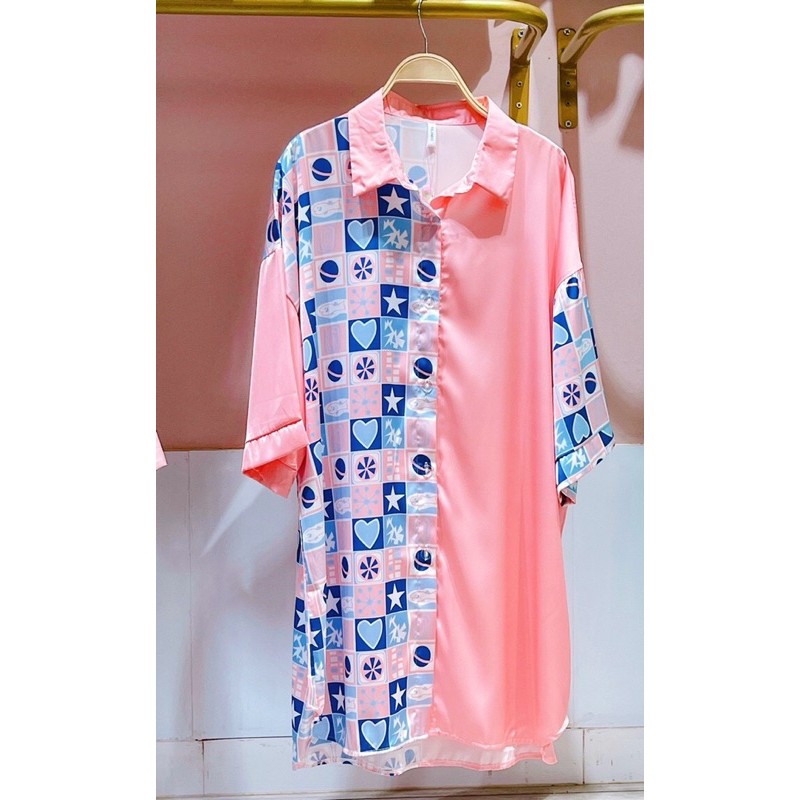 váy ngủ công chúa lụa satin cao cấp quảng châu