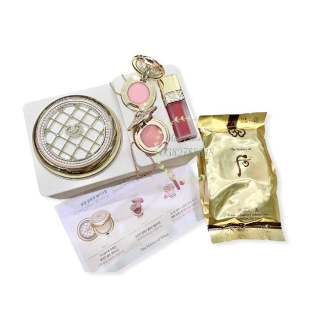 Bộ phấn nước Whoo vàng Luxury Golden Glow limited | BigBuy360 - bigbuy360.vn