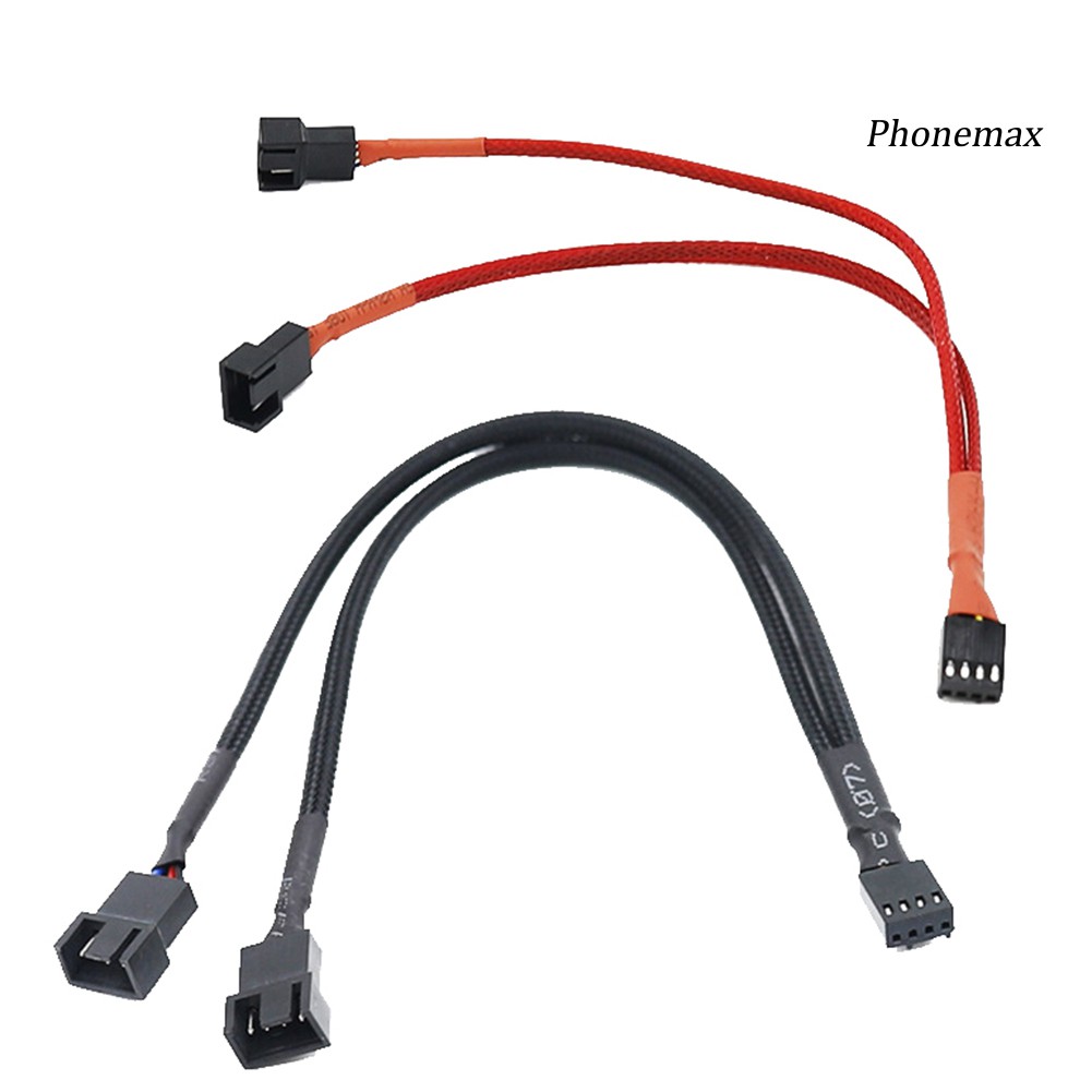 Dây Cáp Nguồn 27cm 4Pin PWM Cho Quạt Tản Nhiệt CPU Máy Tính