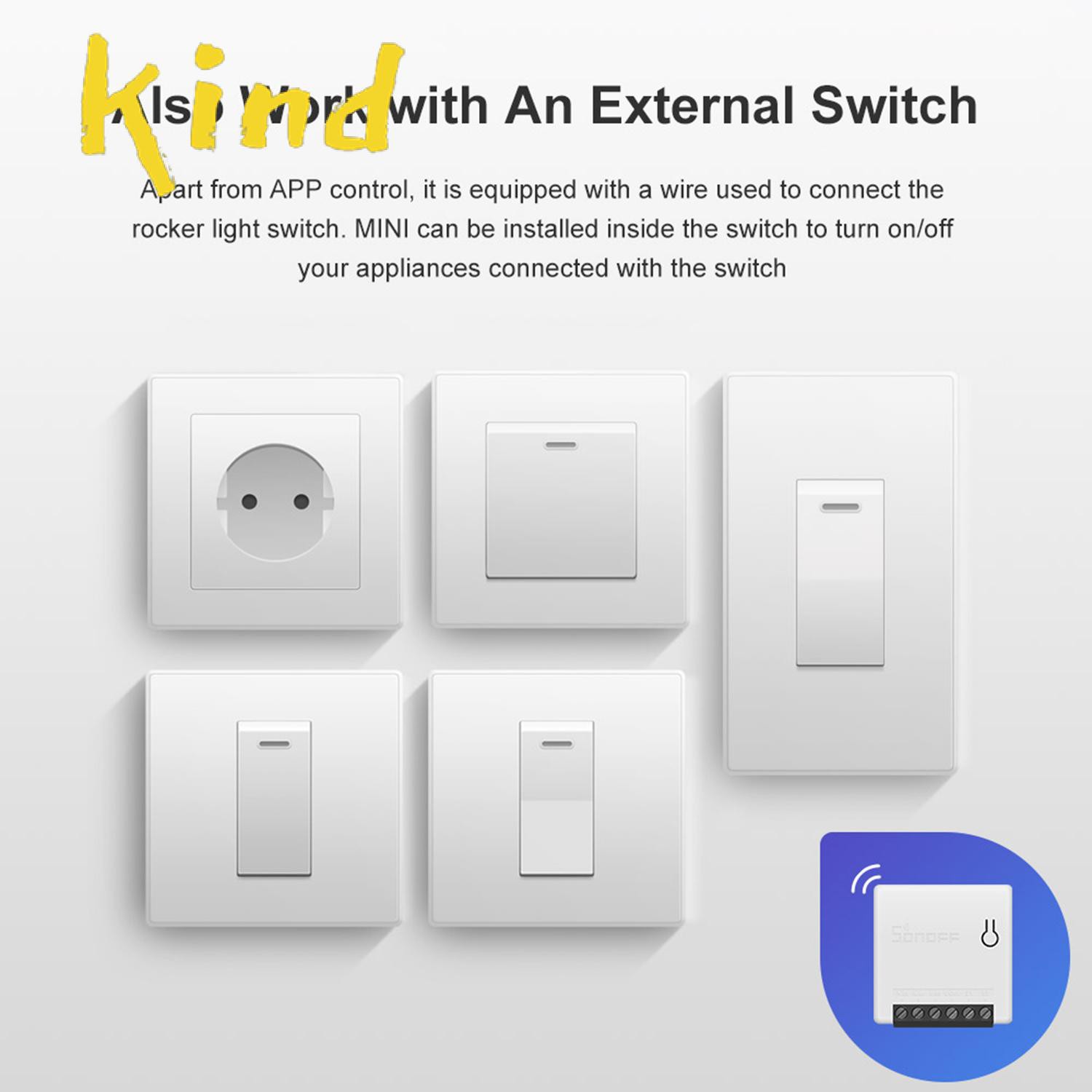 Công Tắc Thông Minh Sonoff Điều Khiển Từ Xa Bằng Điện Thoại | BigBuy360 - bigbuy360.vn