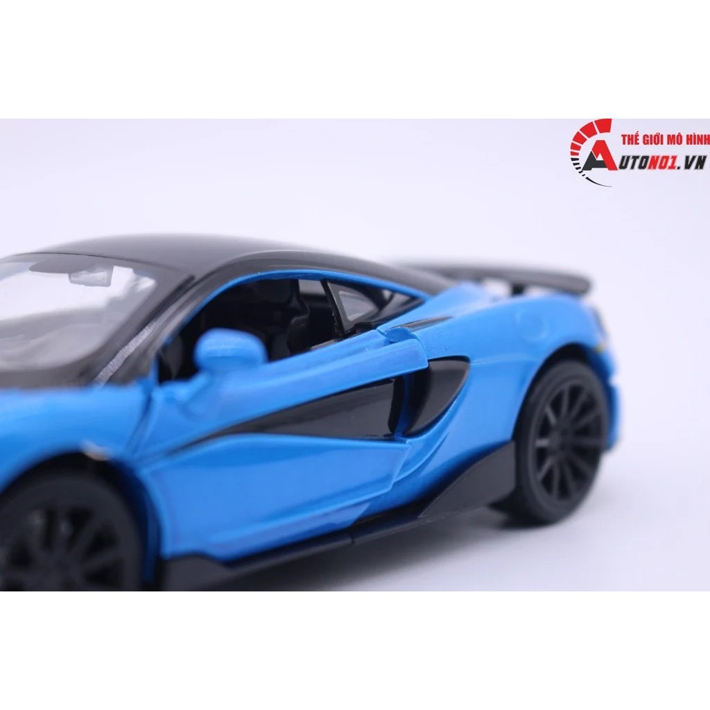 MÔ HÌNH XE MCLAREN 600LT BLUE 1:32 HUADAWEI 6657