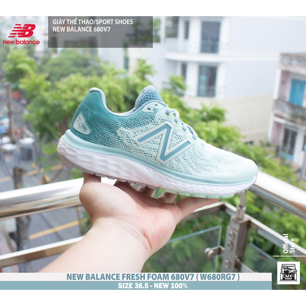 😘  Giày New Balance 680V7 Blue Ocean  - AUTHENTIC 100%