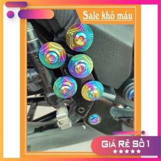 Gù tay lái full 2 ốc titan gắn gù