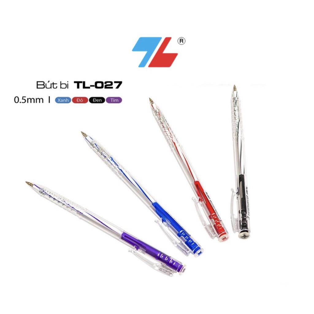 Hộp Bút Bi Thiên Long 20 chiếc 027 Chính Hãng