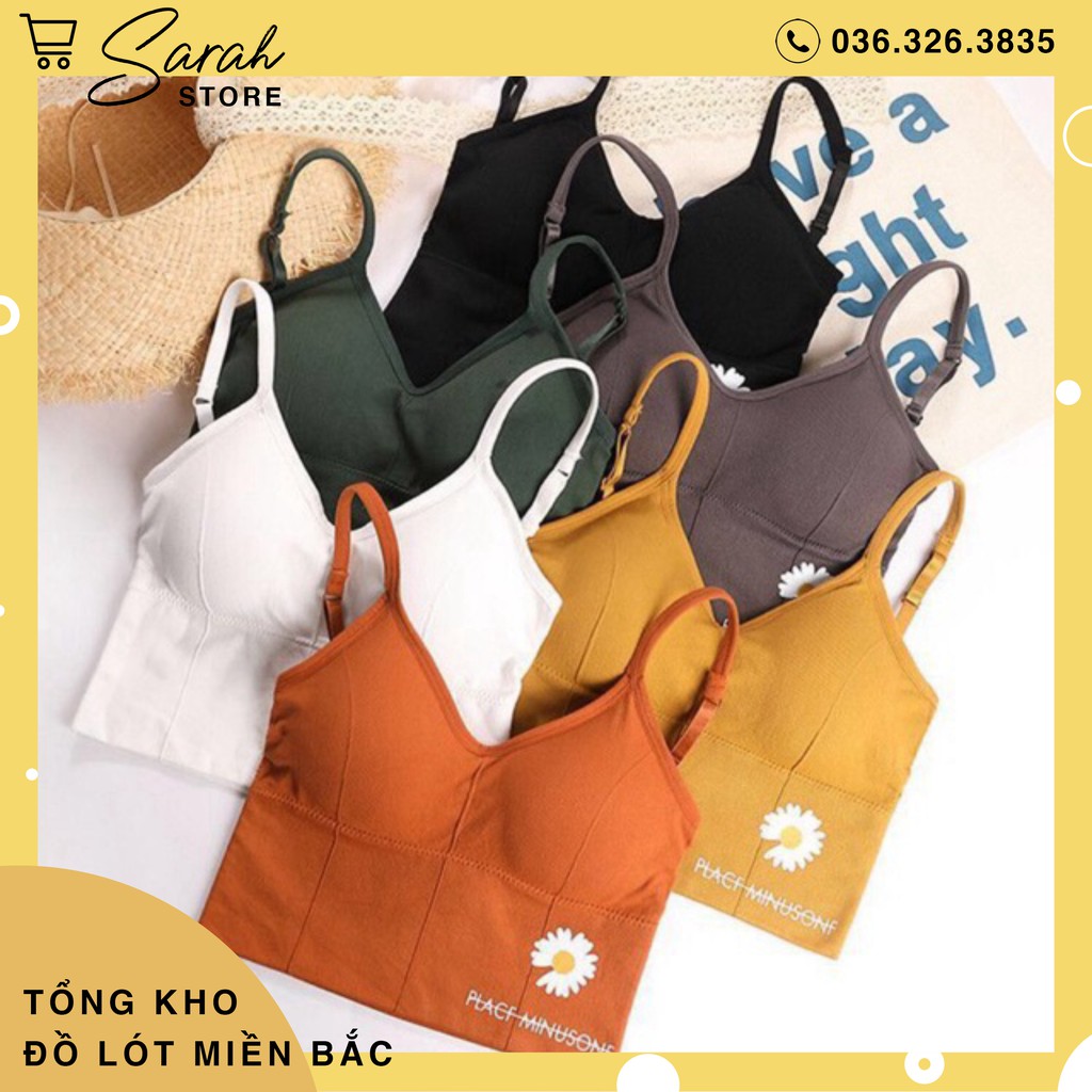 Áo Bra Hoa Cúc Tập Gym yoga 658