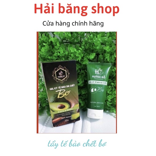 Tẩy tế bào chết bơ Huỳnh Đỗ