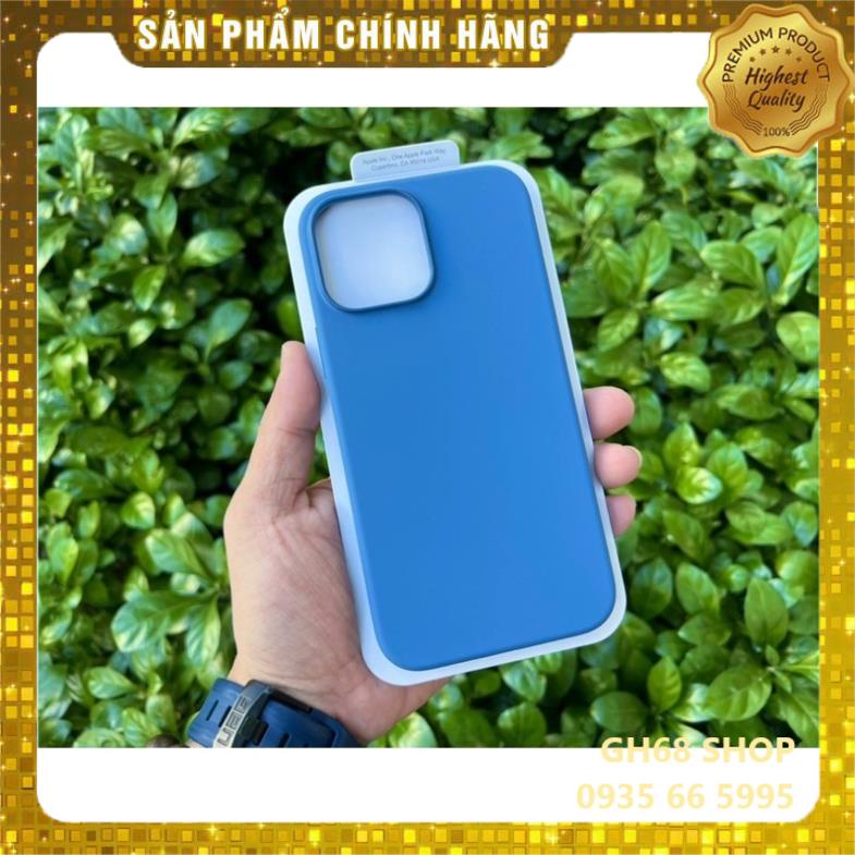 Ốp lưng iPhone 13 / iPhone 12 Silicon Case with MagSafe - Hiệu Ứng Xịn Xò