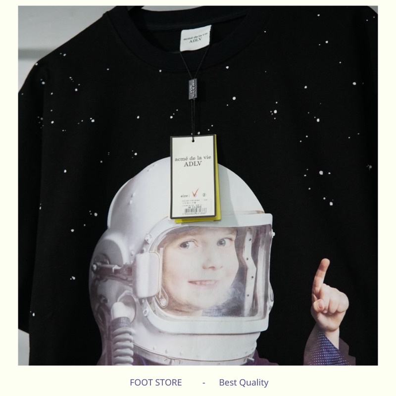 Áo ADLV Space Travel chuẩn siêu cấp Áo thun Adlv in hình cao cấp