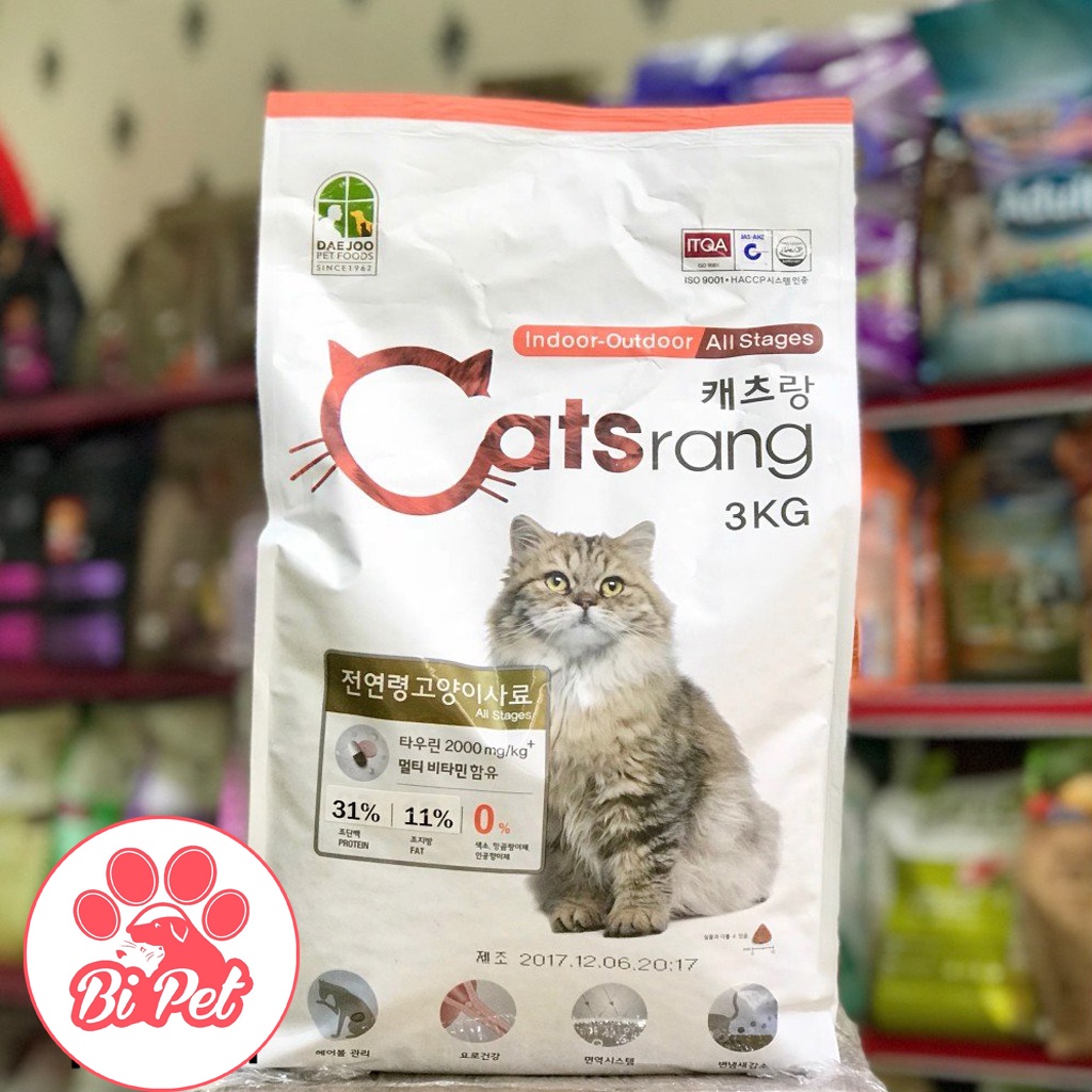 Catsrang 5kg - Thức ăn cho mèo CATSRANG phù hợp mọi lứa tuổi ( Chính hãng )