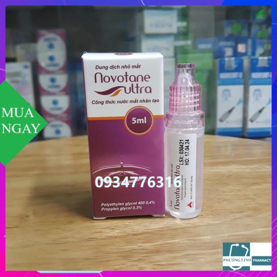 Nước nhỏ mắt nhân tạo NOVOTANE ULTRA lọ 5ml