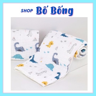 Khăn xô tắm Muslin Swaddle Organic cotton Khăn tắm xô cho bé