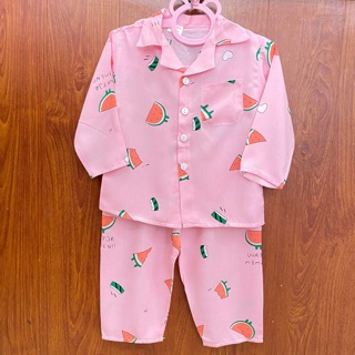 Bộ lanh pijama bé gái