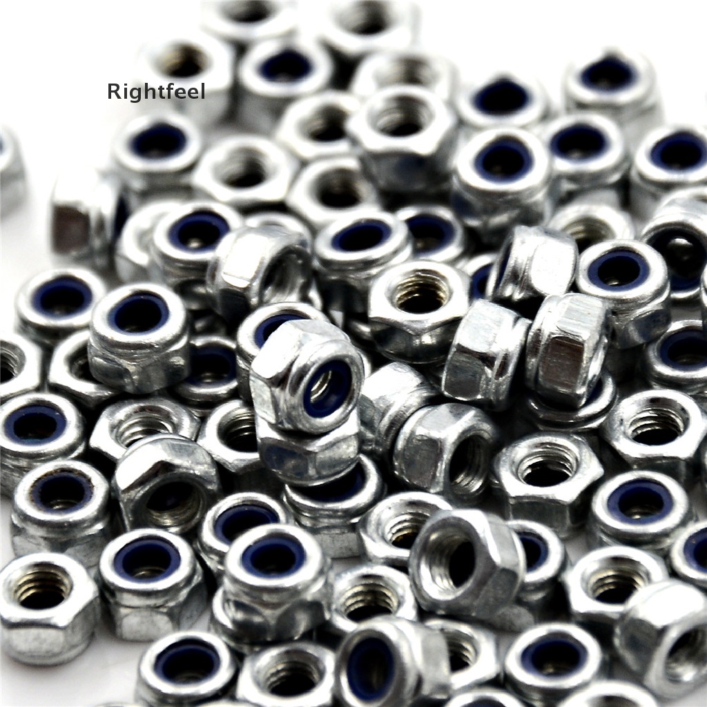 Set 100 Đai Ốc Lục Giác Bằng Thép Không Gỉ M3X0.5Mm