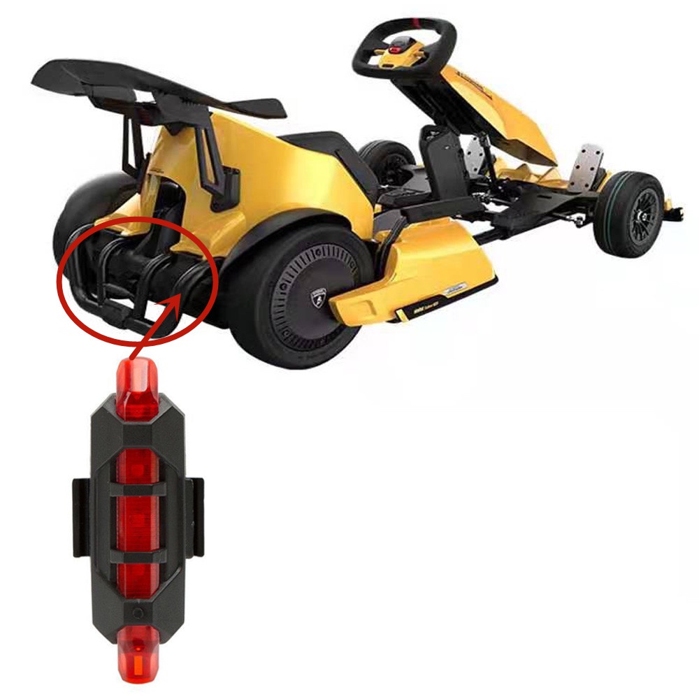 Ninebot Gokart PRO XiaoMi go Kart Phụ Kiện Bộ Đèn Đuôi Lắp Đặt Bộ Đèn Đuôi Retrofit Tự Cân Bằng Xe T
