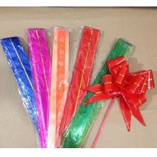 nơ rút gói quà : 15k / xấp / 10c