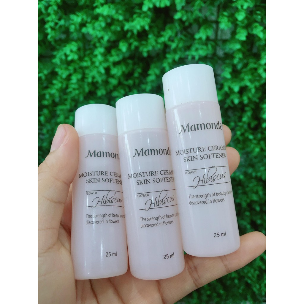 [SALE SỐC] Nước hoa hồng Mamonde Moisture Ceramide Skin Softener 25ml