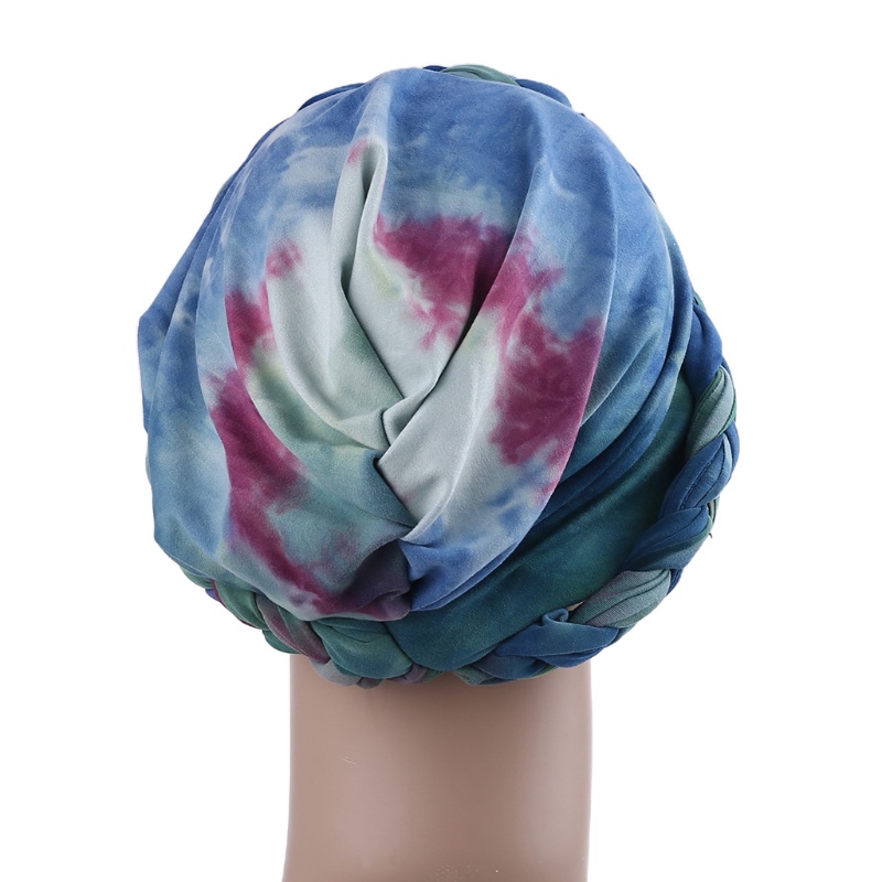 Mũ Trùm Đầu Nhuộm Màu Gradient Phong Cách Hồi Giáo Cho Nữ