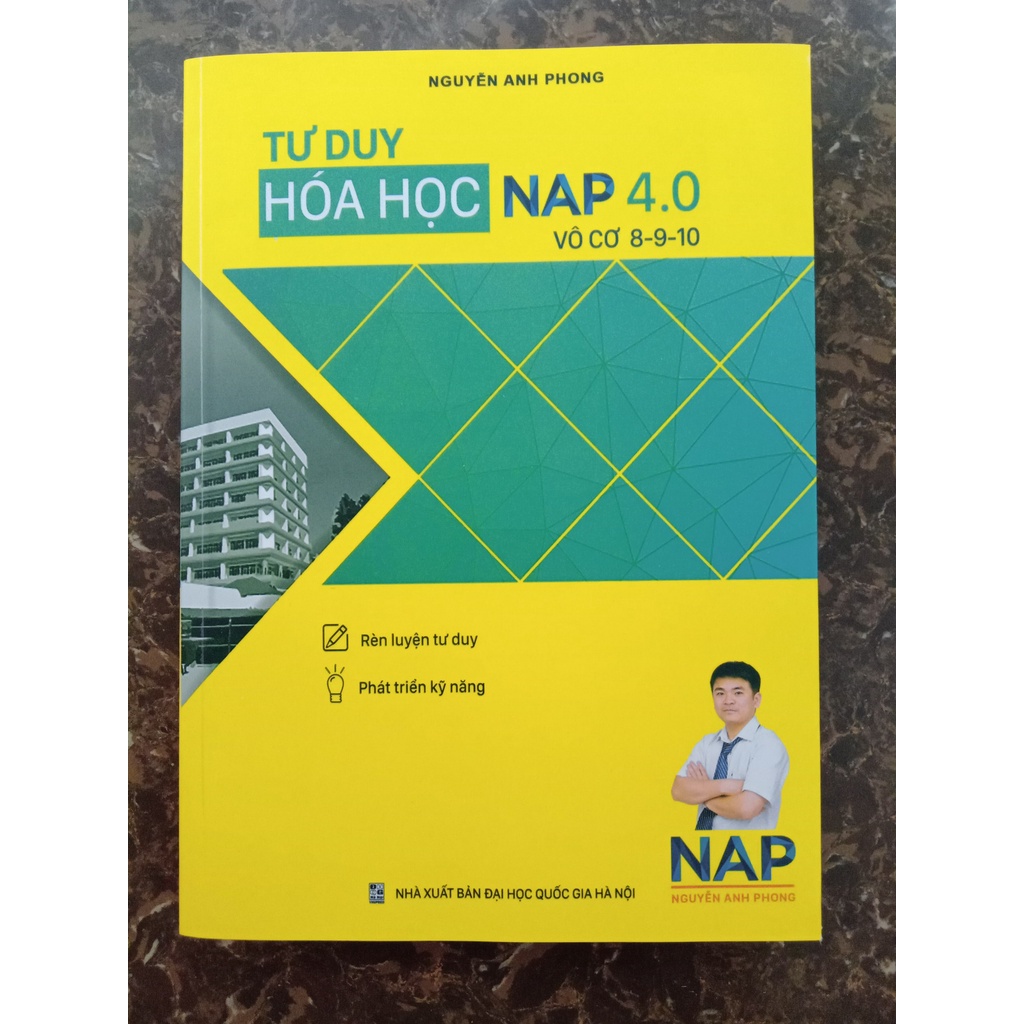 Sách Combo Tư Duy Hóa Học NAP 4.0 8910 (Vô Cơ Hữu Cơ)