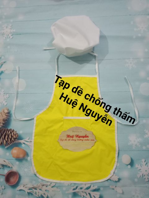 Combo bộ tạp dề chống thấm (hàng đẹp)