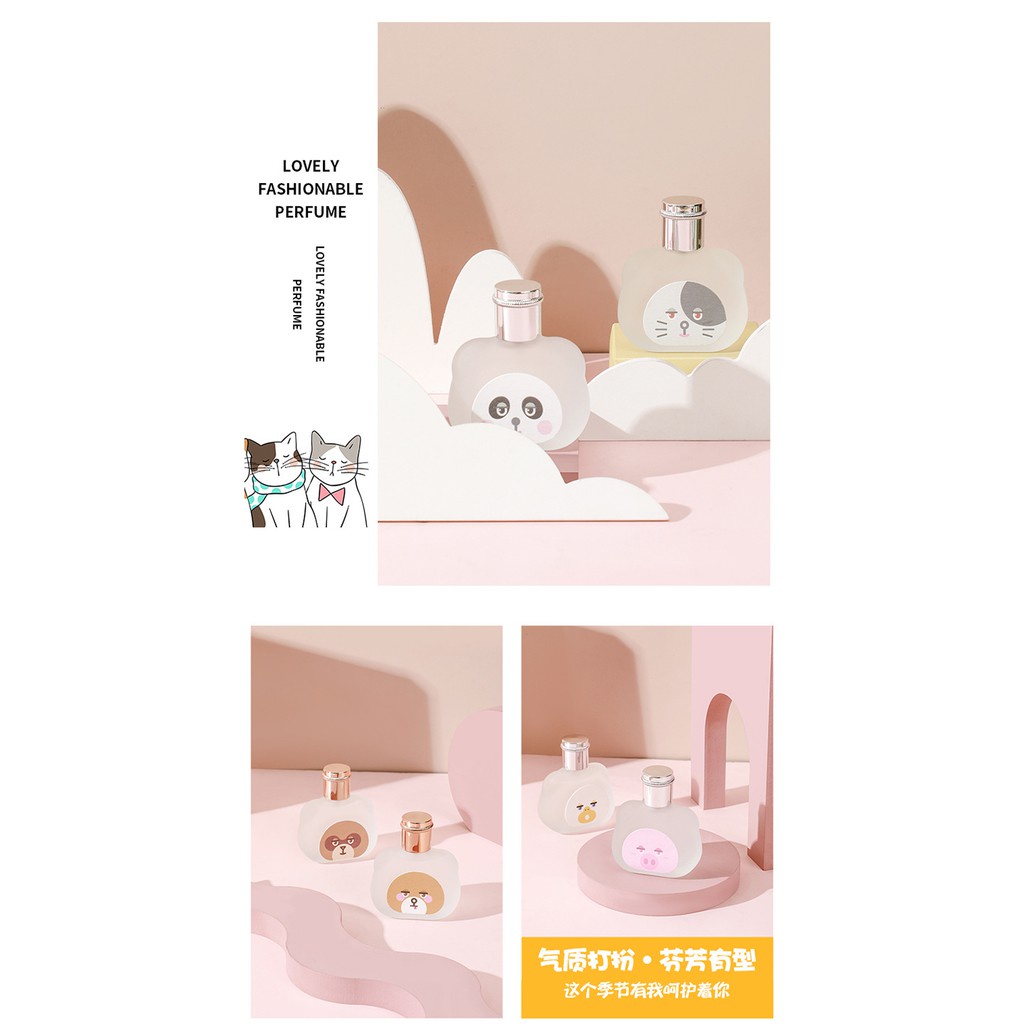 Nước hoa Shimang Hoạt Hình Hình Thú Body Mist Dễ Thương Xịt Thơm Toàn Thân Body Mist SNHHT
