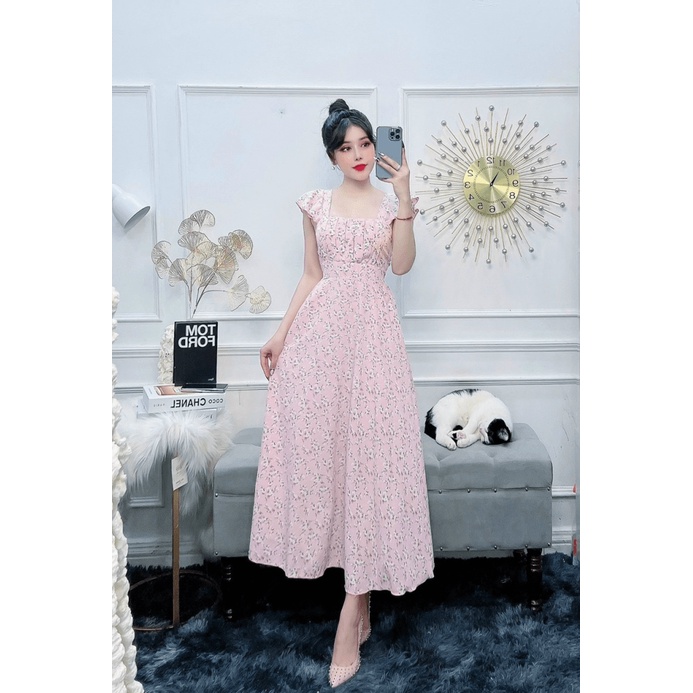 [HCM] Đầm maxi hoa đi biển cho mùa hè thời trang trẻ trung hot hit cho các nàng KME FASHION