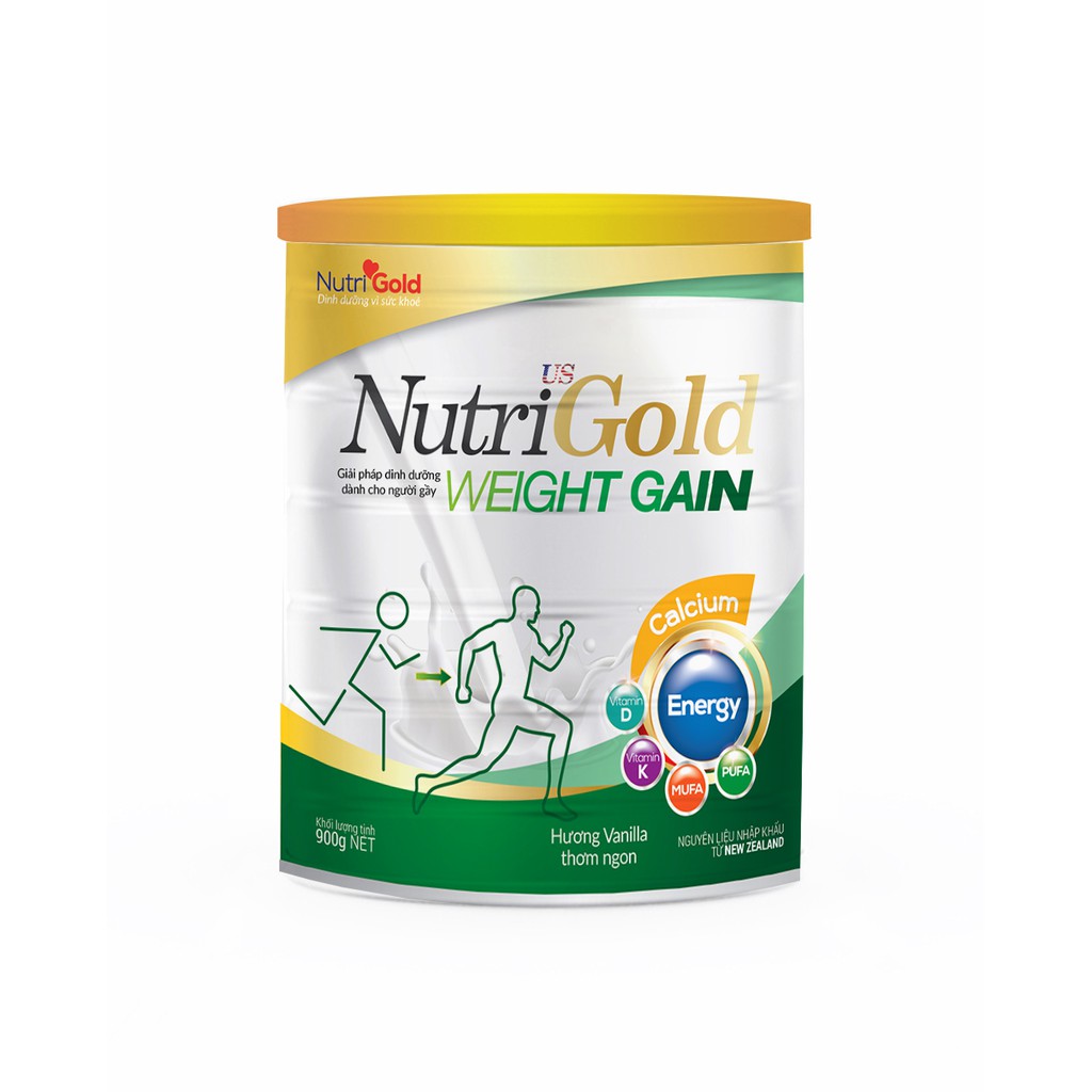 SỮA BỘT NUTRIGOLD WEIGHT GAIN 900G ( dành cho người gầy)