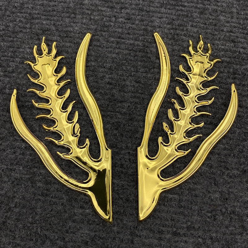 Phiến họa tiết đuôi phượng hoàng 30*145mm, 63*126mm và 83*100mm nguyên liệu làm trâm, làm trang sức