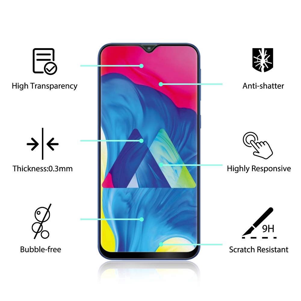 Kính Cường Lực 9d Bảo Vệ Màn Hình Cho Samsung Galaxy A50 A40 A30 A20 A60 A70 A80 A90 M10 M20 M30