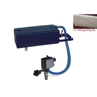 Máy lọc nước bể cá cảnh rs 188 + 1 miếng bông lọc tiện dụng