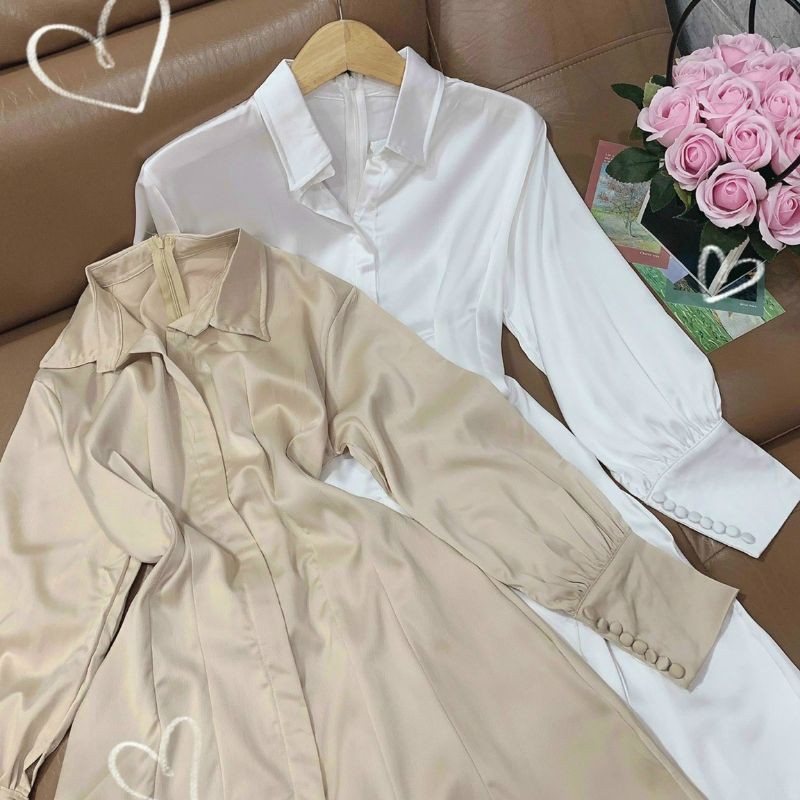 Đầm vest tay dài xòe xinh xắn Teddy Dress | BigBuy360 - bigbuy360.vn