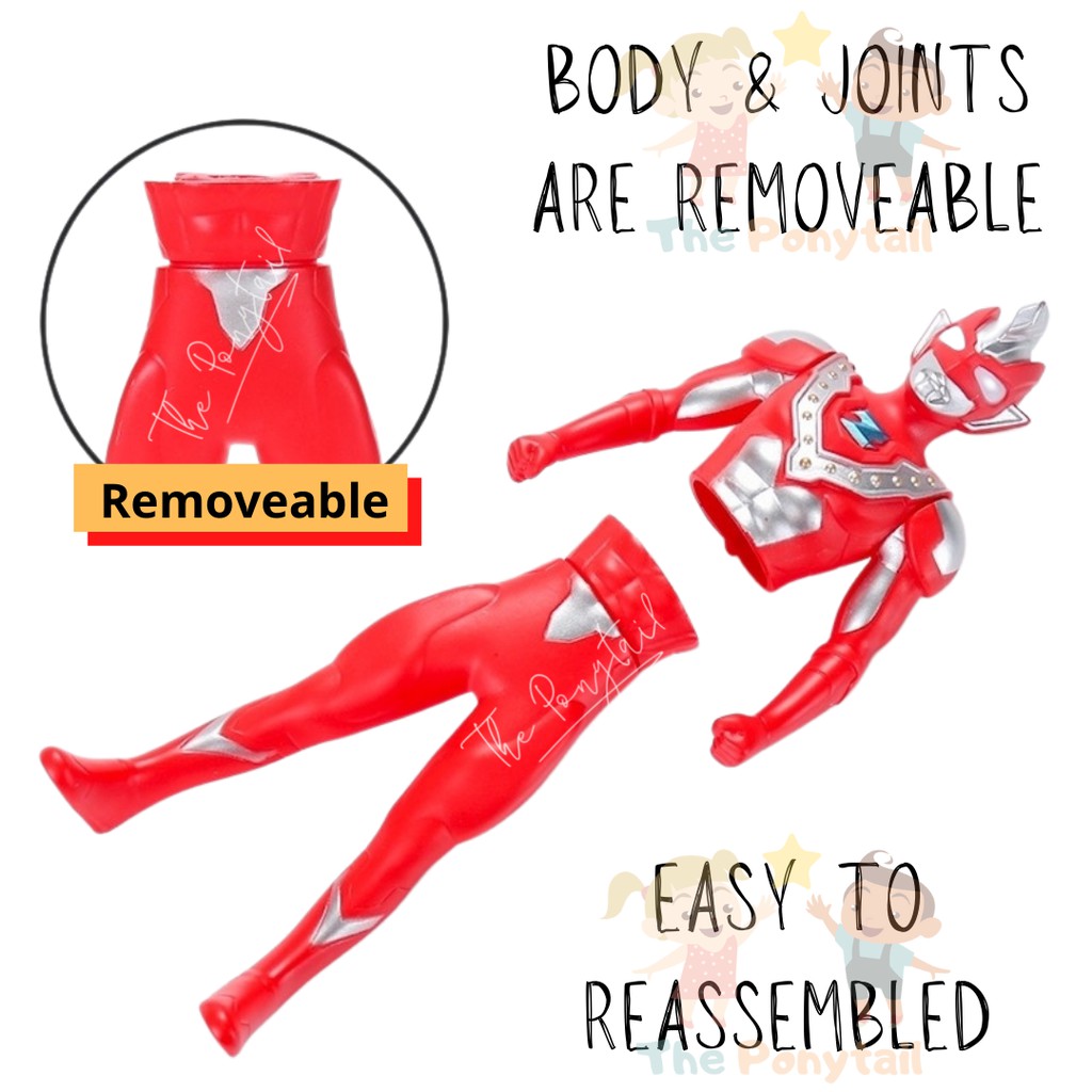 Mô Hình Nhân Vật Ultraman 23cm Kích Hoạt Z Zero Tiga Geed Orb Taiga