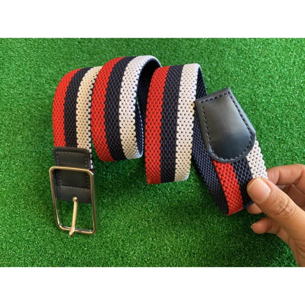 Thắt lưng golf chun Nam chất đẹp ko cần đục lỗ co giãn tốt TL010 [Golf_Store]