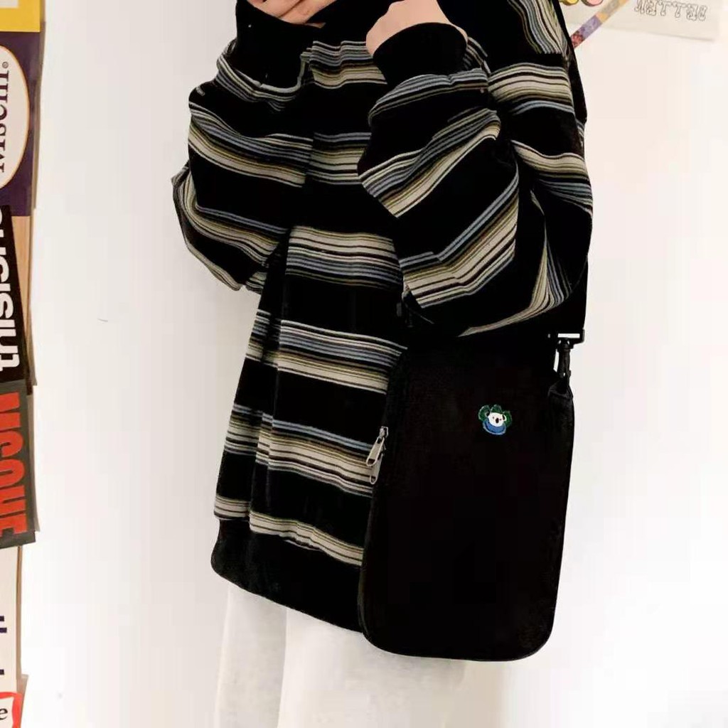 Túi đeo chéo trang trí hình gấu koala phong cách Hàn Quốc độc đáo