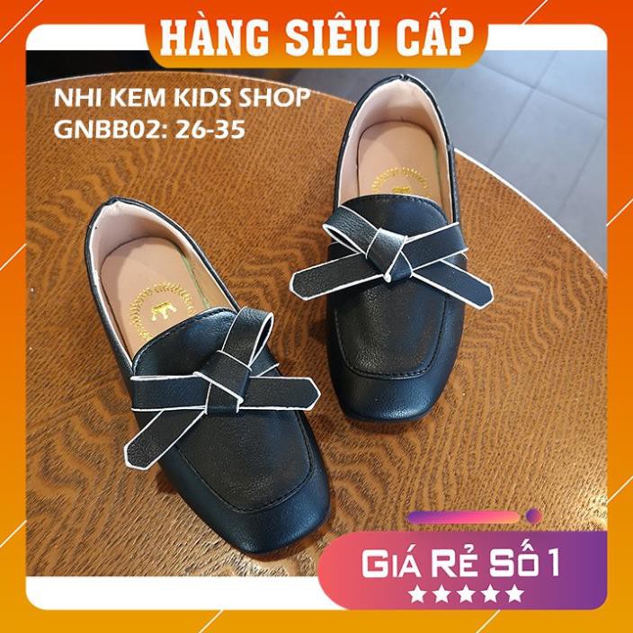 [ ẢNH THẬT- FREESHIP- HÀNG CAO CÂP ] GNBB02, giầy kiểu hàn quốc cho bé gái, fom cổ điển, cực xinh