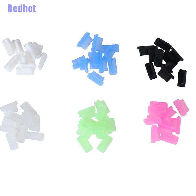 Bộ 10 Cổng Sạc Usb Bằng Cao Su Tiện Dụng