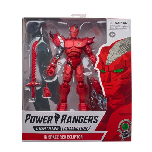 Mô hình nhân vật Hasbro⚡Power Rangers Lightning Collection⚡6-inches MMPR Red Ecliptor - Entertainment Earth Exclusive