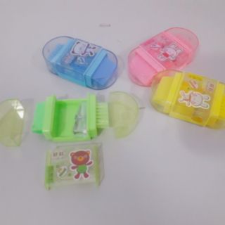 Chuốt viết chì kèm gôm tẩy