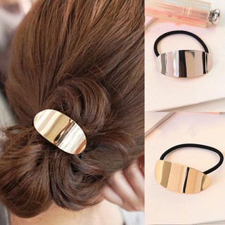Dây buộc tóc kim loại thiết kế đơn giản