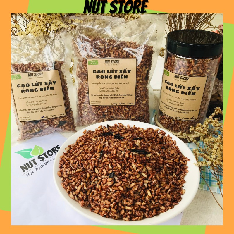 Gạo Lứt Rong Biển Nut Store 300g